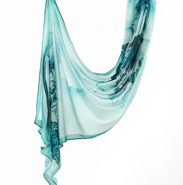 Maryam's Essential Premium Abstract Digitally Printed Chiffon Hijab