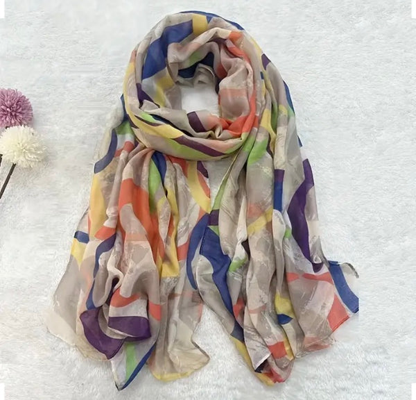Maryam’s Essential Printed Chiffon Hijab