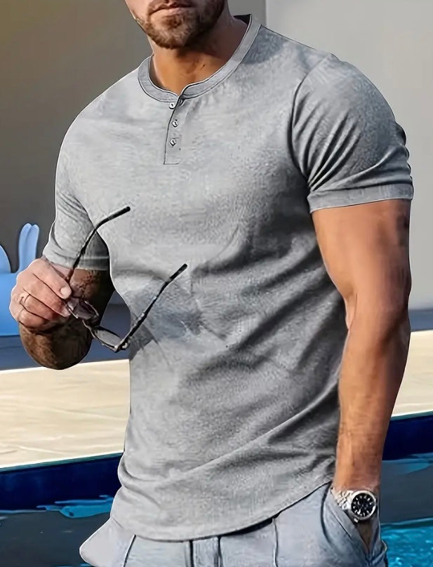 Maryam’s Essential Luxury Casual Breathable Short Sleeves Shirt
