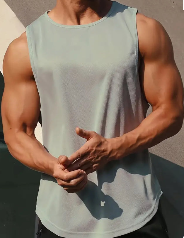 Maryam’s Essential Men Sport Quick Dry Sleeveless Breathable TopTank