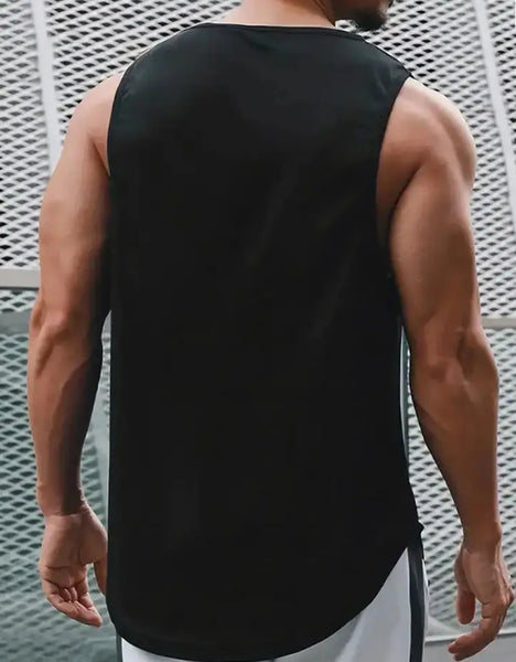 Maryam’s Essential Men Sport Quick Dry Sleeveless Breathable TopTank