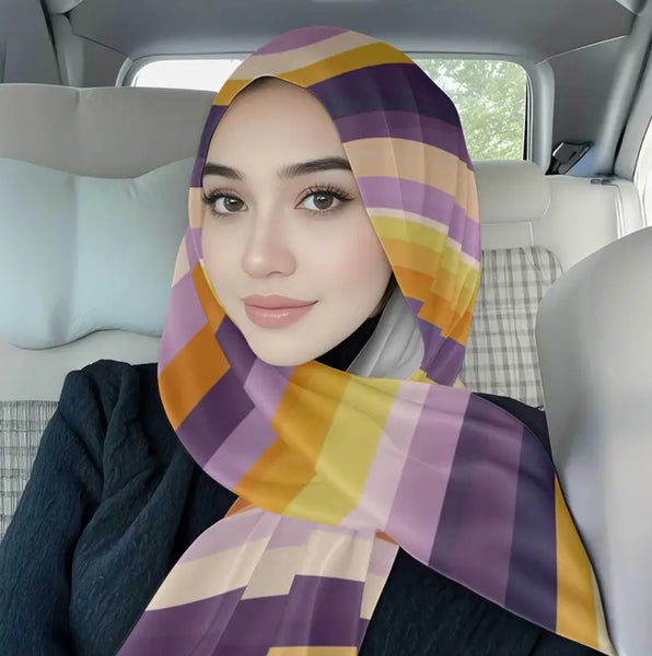 Maryam’s Essential Premium Printed Polyester Hijab