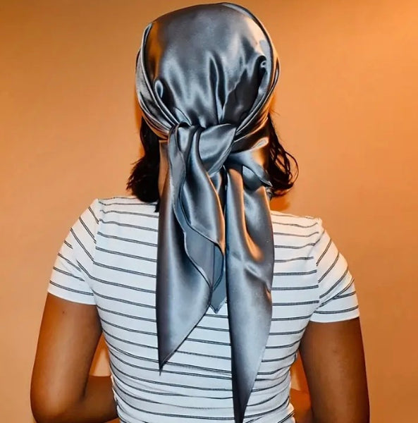 Maryam's Essential Stunning Plain Satin Shawl/Hijabs