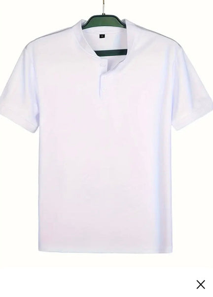 Maryam’s Essential Casual Breathable Short Sleeves Collar Shirt