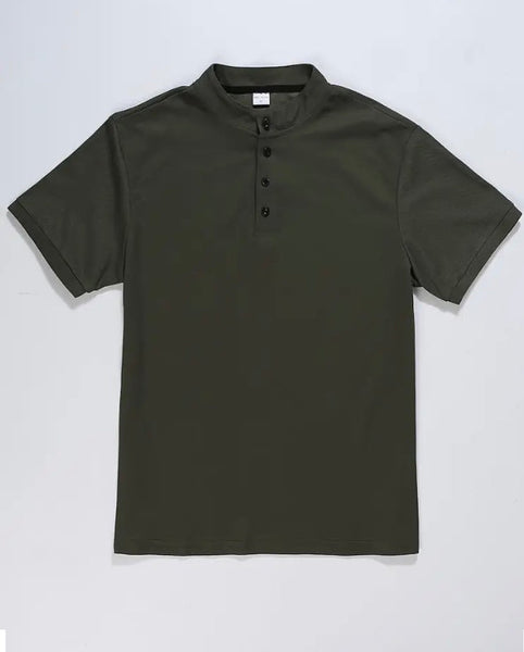 Maryam’s Essential Casual Breathable Short Sleeves Collar Shirt