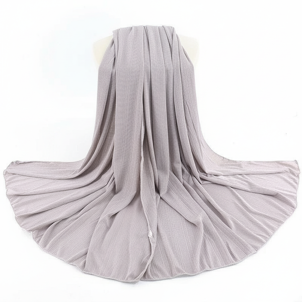 Maryam's Essential Stretchy Texture Knit Stretchy Hijab