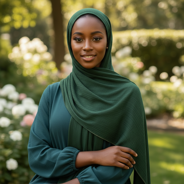 Maryam's Essential Premium Texture Knit Stretchy Hijab