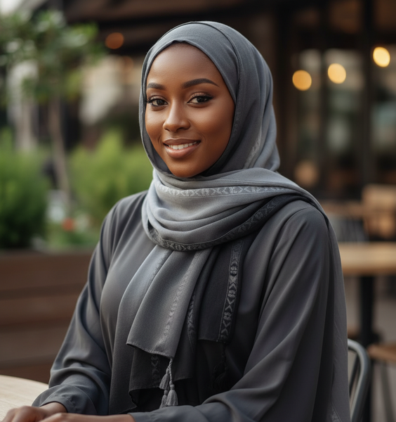 Maryam's Essential Tassels Soft Pure Cotton Hijab