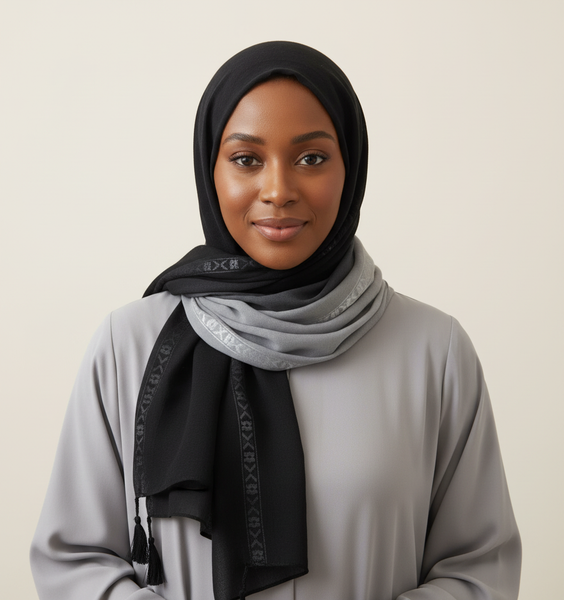 Maryam's Essential Tassels Soft Pure Cotton Hijab