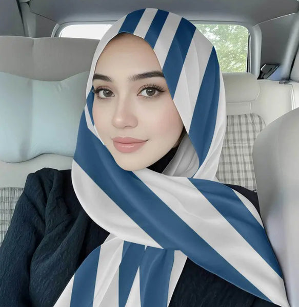 Maryam’s Essential Premium Printed Polyester Hijab