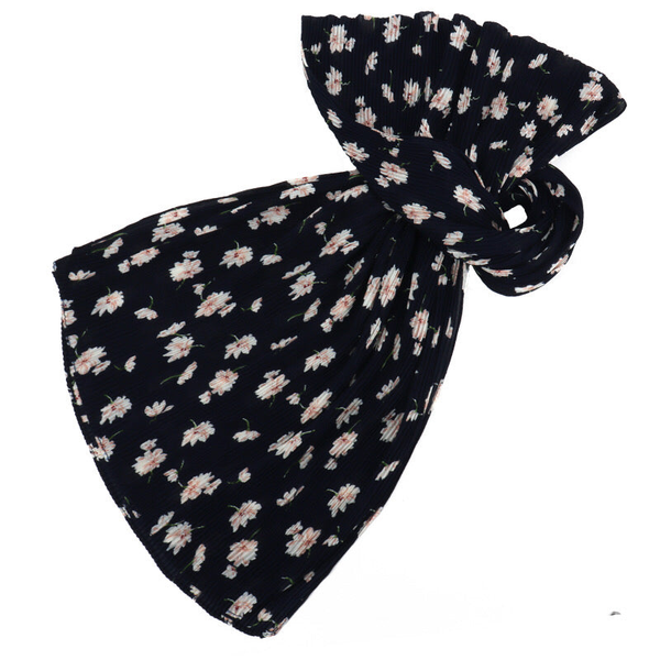 Maryam’s Essential Premium Printed Pleated Chiffon Hijab