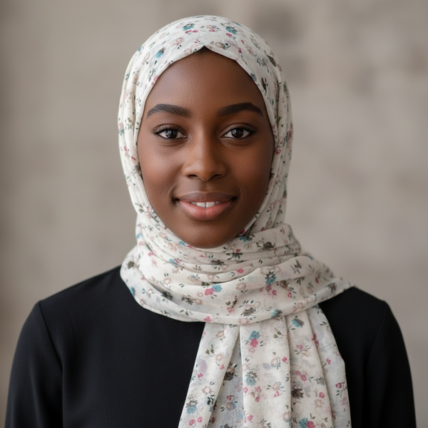 Maryam’s Essential Premium Printed Chiffon Hijab