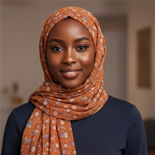 Maryam’s Essential Premium Printed Chiffon Hijab