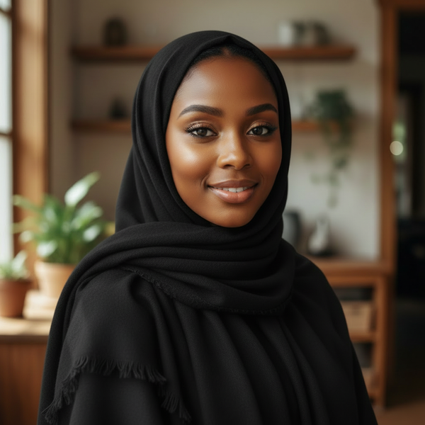 Maryam’s Essential Premium Plain Pashmina Hijab