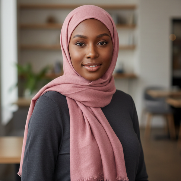 Maryam’s Essential Premium Plain Pashmina Hijab