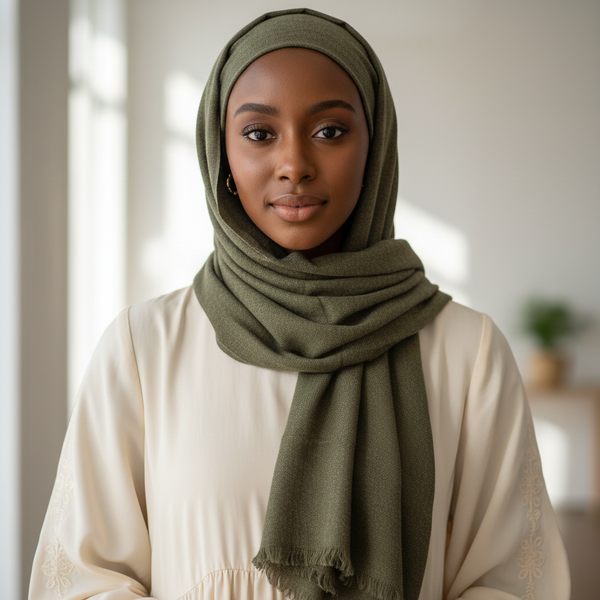 Maryam’s Essential Premium Plain Pashmina Hijab