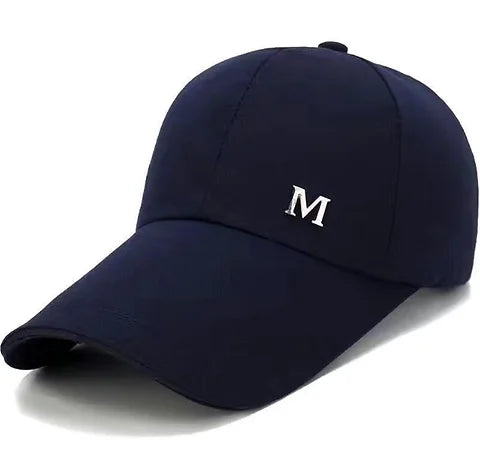 Maryam's Essential Trendy Metal M Baseball Cap