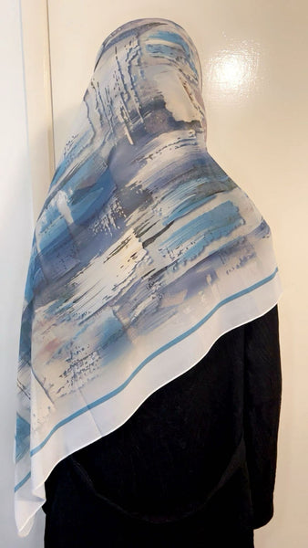 Maryam’s Essential Premium Printed Arabian Chiffon Hijab