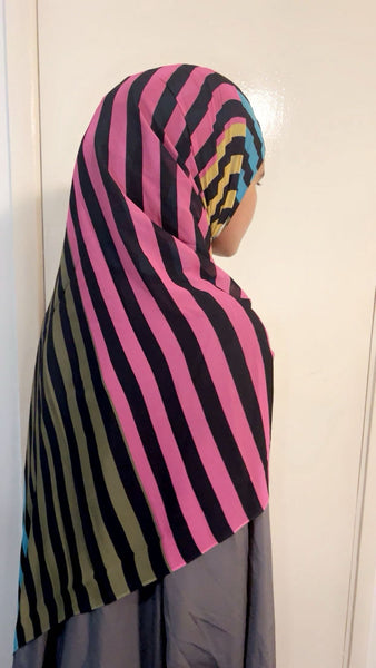 Maryam’s Essential Premium Printed Arabian Chiffon Hijab