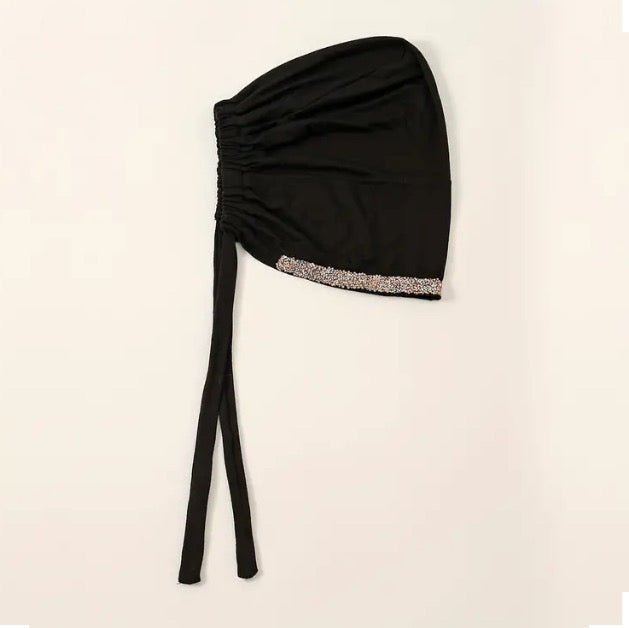 Maryam’s Essential Diamanté Tie Back Cap for Hijabs