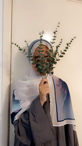 Maryam’s Essential Premium Printed Arabian Chiffon Hijab