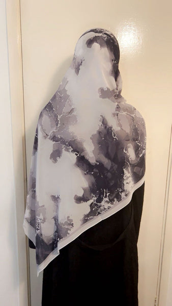 Maryam’s Essential Premium Printed Arabian Chiffon Hijab