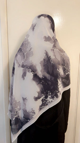 Maryam’s Essential Premium Printed Arabian Chiffon Hijab