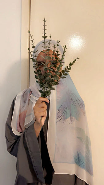 Maryam’s Essential Premium Printed Arabian Chiffon Hijab