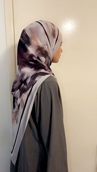 Maryam’s Essential Premium Printed Arabian Chiffon Hijab