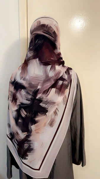 Maryam’s Essential Premium Printed Arabian Chiffon Hijab