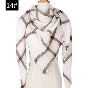 Maryam's Diamond Style Women Knitted Luxury Cashmere Scarf