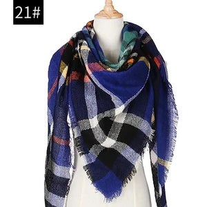 Maryam's Diamond Style Women Knitted Luxury Cashmere Scarf