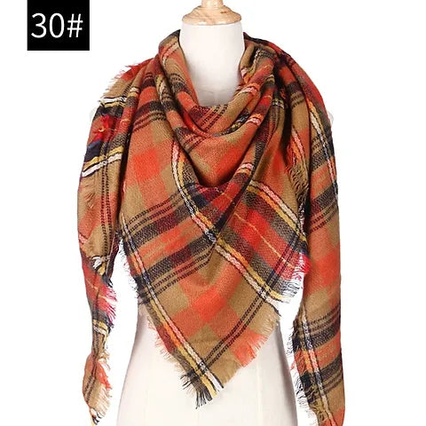 Maryam's Diamond Style Women Knitted Luxury Cashmere Scarf