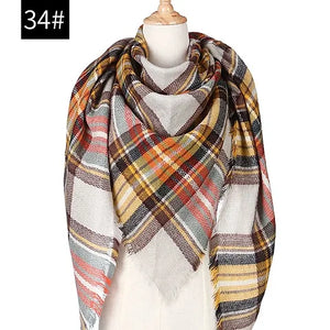 Maryam's Diamond Style Women Knitted Luxury Cashmere Scarf