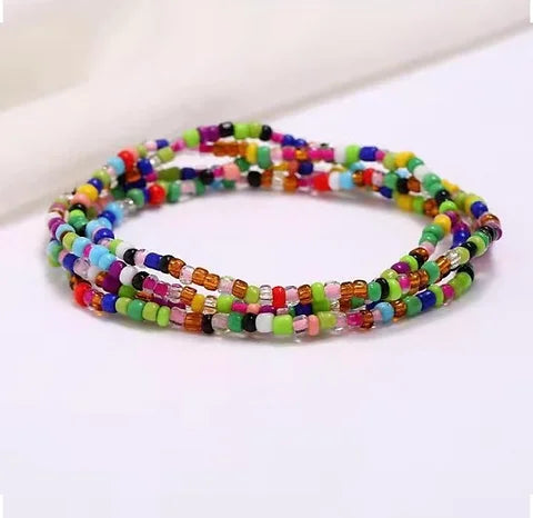 Maryam’s Essential Multicoloured Mini Rice Waist Beads