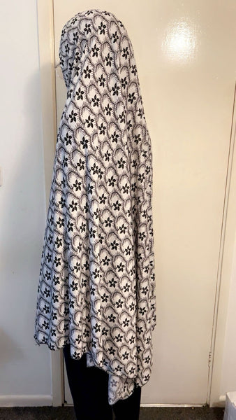 Maryam's Essential Women Long Printed Khimar Hijab