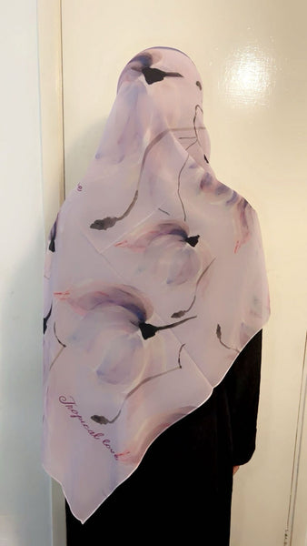 Maryam’s Essential Premium Printed Arabian Chiffon Hijab