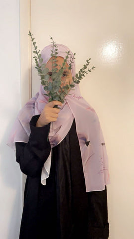 Maryam’s Essential Premium Printed Arabian Chiffon Hijab