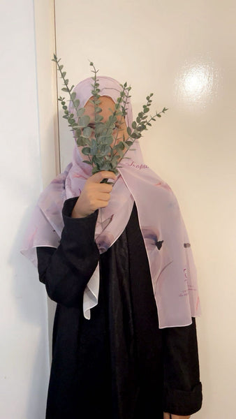 Maryam’s Essential Premium Printed Arabian Chiffon Hijab