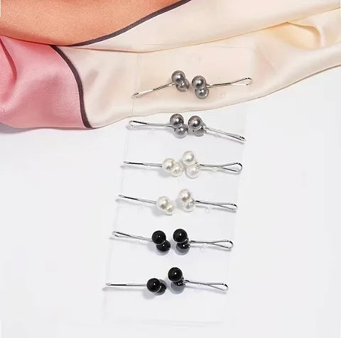 Maryam’s Essential 12pcs Headscarf, Shawl, Hijab U- shaped Clips