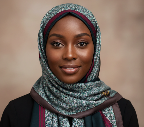Maryam's Essential Stunning Silk Satin Printed Shawl/Hijab