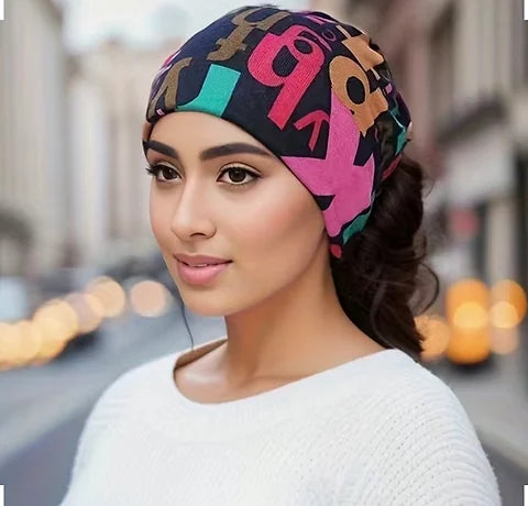 Maryam’s Essential Stylish Knit Head & Neck Gaiter Scarf