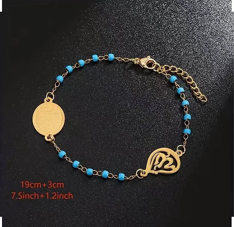 Maryam’s Essential Ayatul Kursi Bracelet • Gold/Silver Plated • Adjustable