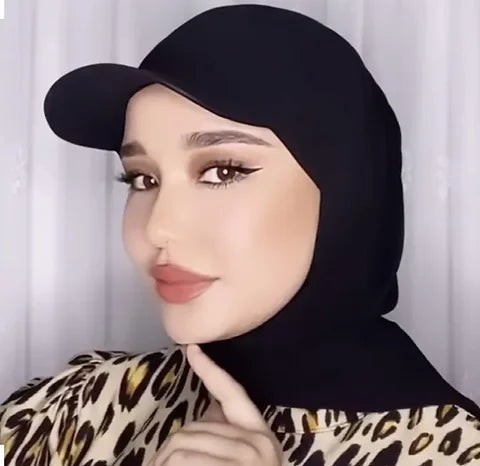 Maryam’s Essential All in One Baseball Cap with Hijab