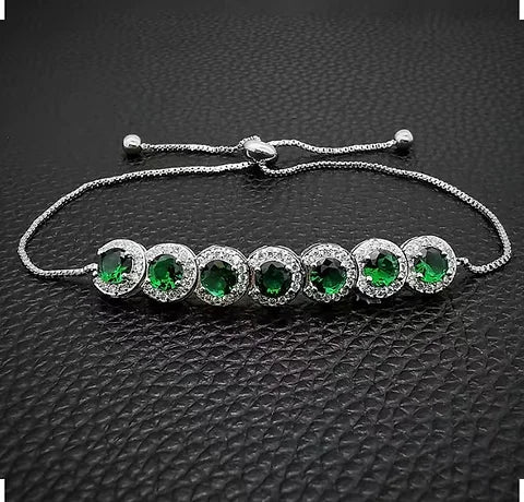 Maryam’s Diamond Style Luxury Tennis Shiny Bracelet