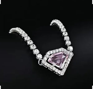 Maryam’s Diamond Style Diamond Shaped Luxury Necklace