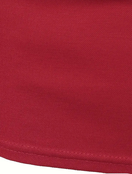 Maryam’s Essential Casual Breathable Colour Block Short Sleeves Collar Shirt