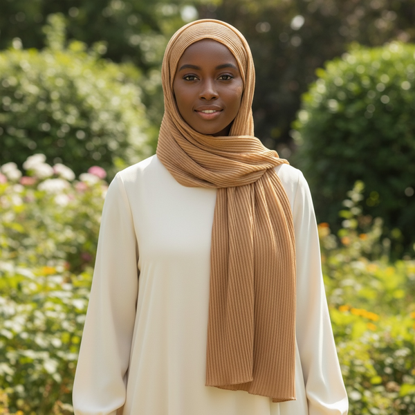 Maryam’s Essential Premium Pleated Crinkle Hijab