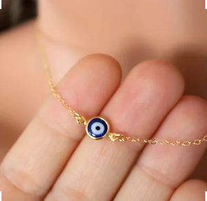 Maryam’s Essential Stylish Evil Eye Round Shaped Necklace