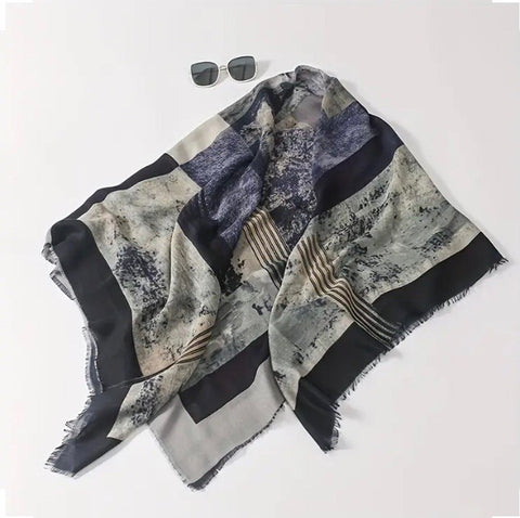 Maryam’s Essential Tye & Dye Printed Pashmina Hijab